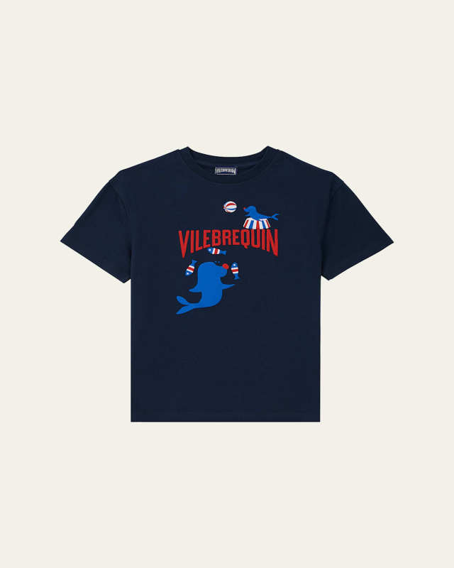 Boy's Graphic Circus Logo-Print T-Shirt, Size 2-14